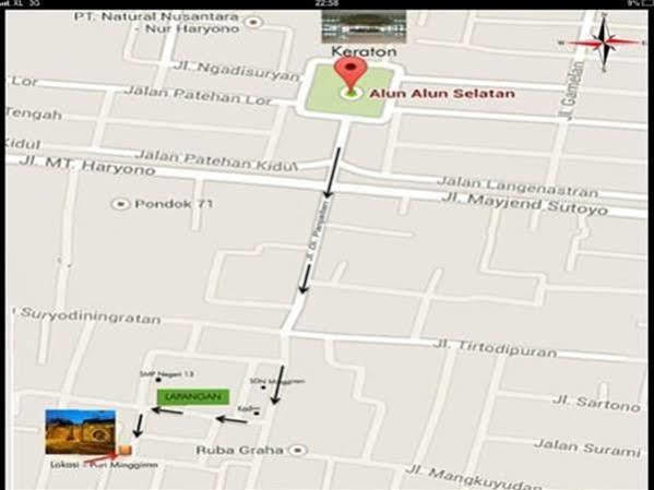 Puri Minggiran Guest House Yogyakarta Bagian luar foto